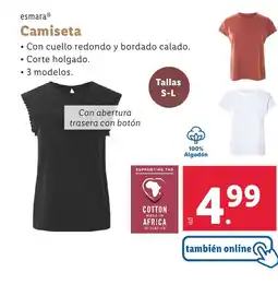 Lidl ESMARA Camiseta oferta