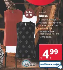 Lidl ESMARA Blusa oferta