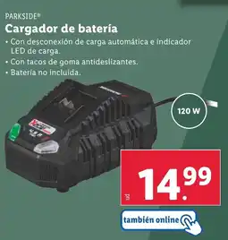 Lidl PARKSIDE Cargador de batería oferta