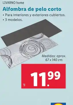Lidl LIVARNO HOME Alfombra de pelo corto oferta