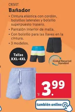 Lidl CRIVIT Bañador oferta