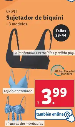Lidl CRIVIT Sujetador de biquini oferta