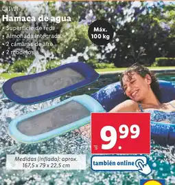 Lidl CRIVIT Hamaca de agua oferta
