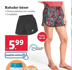 Lidl Bañador bóxer oferta