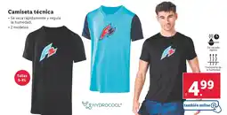 Lidl Camiseta técnica oferta