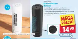 Lidl SILVERCREST Mini ventilador de torre oferta