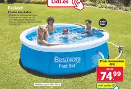 Lidl BESTWAY Piscina hinchable oferta