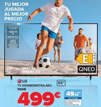 Carrefour LG Tv 55qned80t6a.aeu 999€ oferta