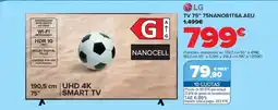 Carrefour LG Tv 75" 75nano81t6a.aeu oferta