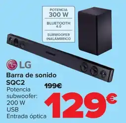 Carrefour LG Barra de sonido SQC2 oferta