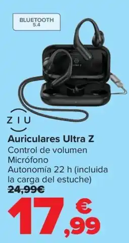 Carrefour ZIU Auriculares Ultra Z oferta