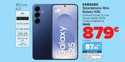 Carrefour SAMSUNG Smartphone libre Galaxy S25 oferta