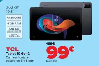 Carrefour TCL Tablet 10 Gen2 oferta