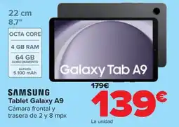 Carrefour SAMSUNG Galaxy Tab A9 oferta