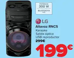 Carrefour LG Altavoz RNC5 oferta