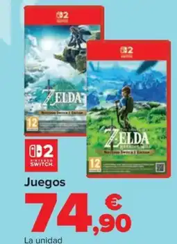 Carrefour Juegos oferta