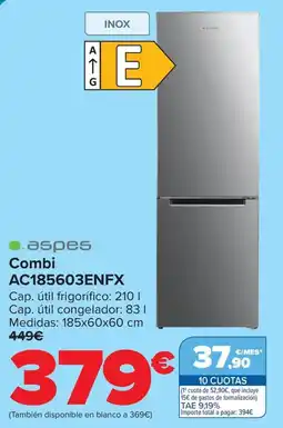 Carrefour ASPES Combi AC185603ENFX oferta