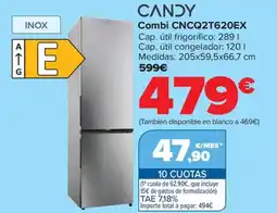 Carrefour CANDY Combi CNCQ2T620EX oferta