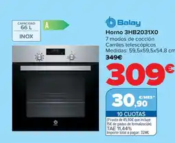 Carrefour BALAY Horno 3HB2031X0 oferta
