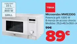 Carrefour TEKA Microondas MWE230G oferta