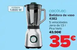 Carrefour CECOTEC Batidora de vaso oferta