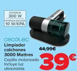 Carrefour CECOTEC Limpiador colchones 3000 Mattres oferta