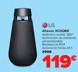 Carrefour LG Altavoz XO3QBK oferta