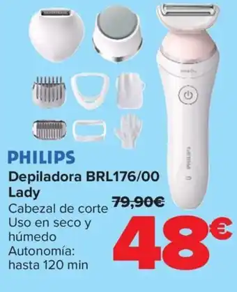Carrefour PHILIPS Depiladora BRL176/00 Lady oferta