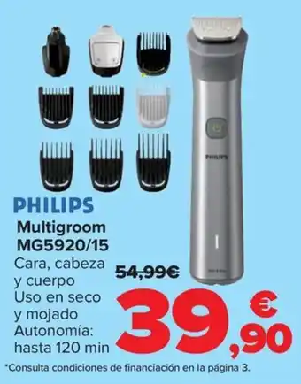 Carrefour PHILIPS Multigroom MG5920/15 oferta