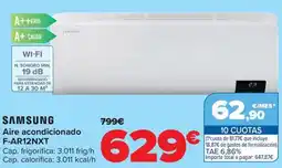 Carrefour SAMSUNG Aire acondicionado F-AR12NXT oferta
