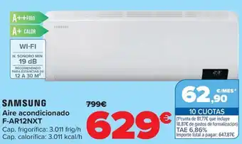 Carrefour SAMSUNG Aire acondicionado F-AR12NXT oferta