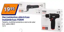 Action FERM Herramientas eléctricas inalámbricas oferta