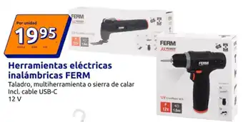 Action FERM Herramientas eléctricas inalámbricas oferta