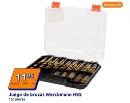 Action Juego de brocas Werckmann HSS oferta