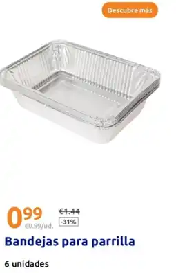 Action Bandejas para parrilla oferta