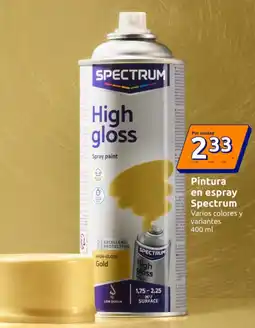 Action SPECTRUM Pintura en espray oferta