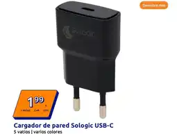 Action SOLOGIC Cargador de pared USB-C oferta