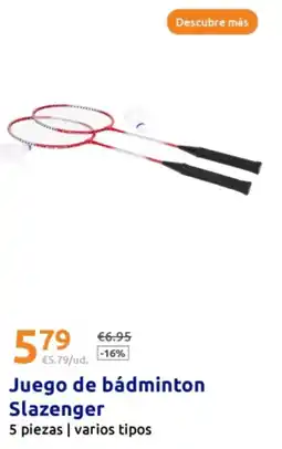 Action SLAZENGER Juego de bádminton oferta