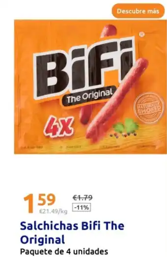 Action BIFI Salchichas The Original oferta