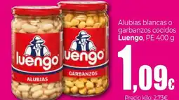UDACO LUENGO Alubias blancas o garbanzos cocidos oferta