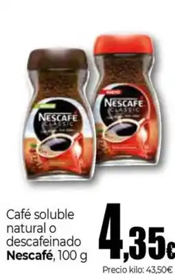 UDACO NESCAFE Café soluble natural o descafeinado oferta