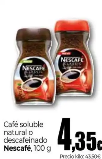 UDACO NESCAFE Café soluble natural o descafeinado oferta