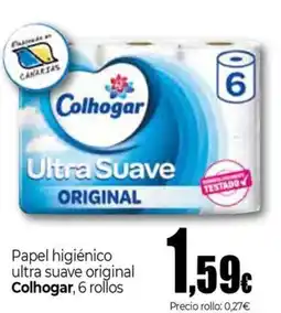 UDACO COLHOGAR Papel higiénico ultra suave original oferta