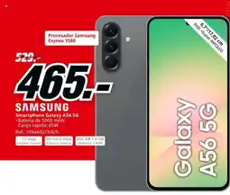 MediaMarkt SAMSUNG Smartphone Galaxy A56 5G oferta