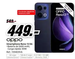 MediaMarkt OPPO Smartphone Reno 13 5G oferta