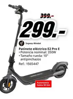 MediaMarkt Patinete eléctrico E2 Pro E oferta