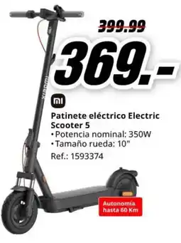 MediaMarkt Patinete eléctrico Electric Scooter 5 oferta