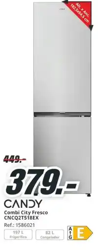 MediaMarkt CANDY Combi City Fresco CNCQ2T518EX oferta