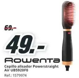 MediaMarkt ROWENTA Cepillo alisador Powerstraight Air UB5920FO oferta