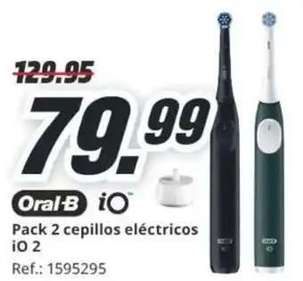 MediaMarkt ORAL-B Pack 2 cepillos eléctricos oferta